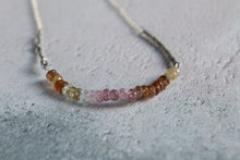Load image into Gallery viewer, Tourmaline necklace, October birthstone necklace