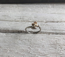 Load image into Gallery viewer, Gold succulent ring ,Silver branch ring  , Engagement ring , Succulent jewelry, Gift for her