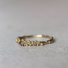 Load image into Gallery viewer, 14k gold ring with zirconia